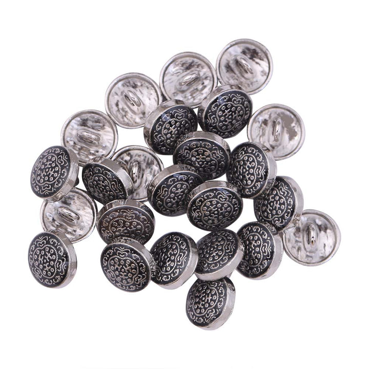 Traditional Design Lamination Metal Kurta Buttons