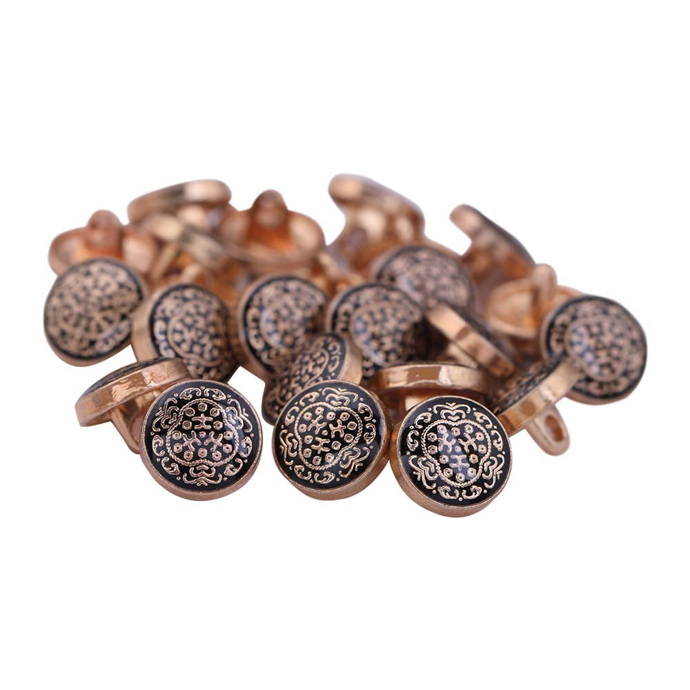 Traditional Design Lamination Metal Kurta Buttons