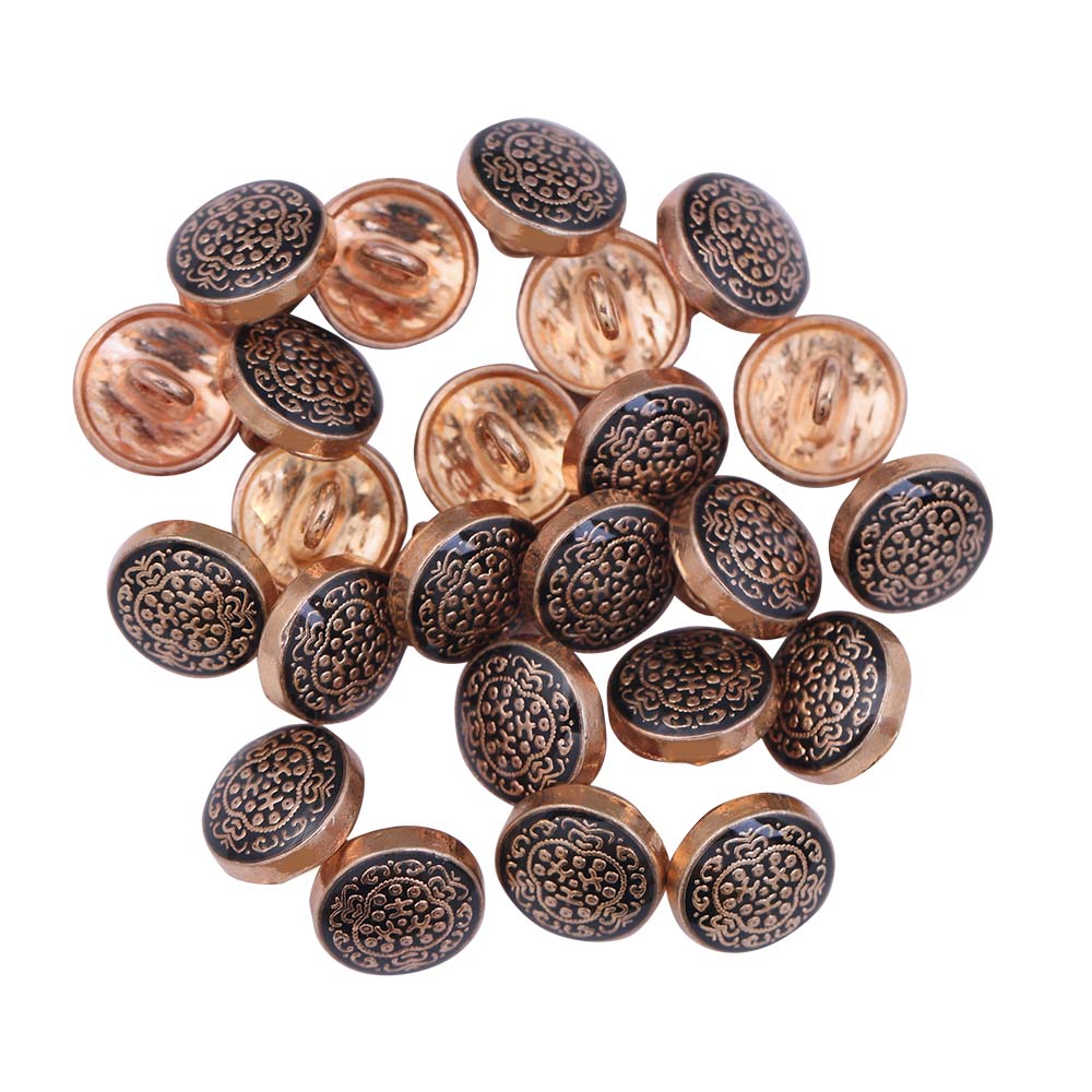 Traditional Design Lamination Metal Kurta Buttons