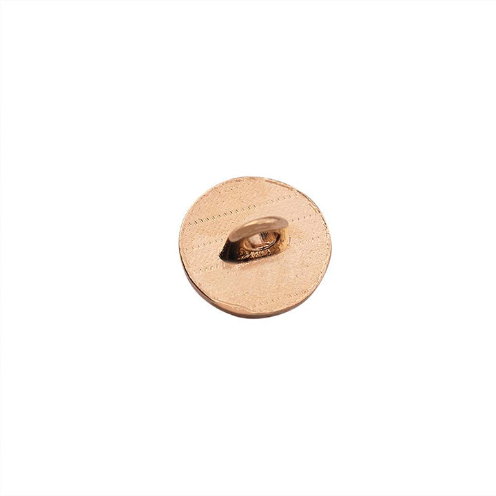 10mm (16L) Wavy Rounded Rim Shiny Decorative Pearl Buttons