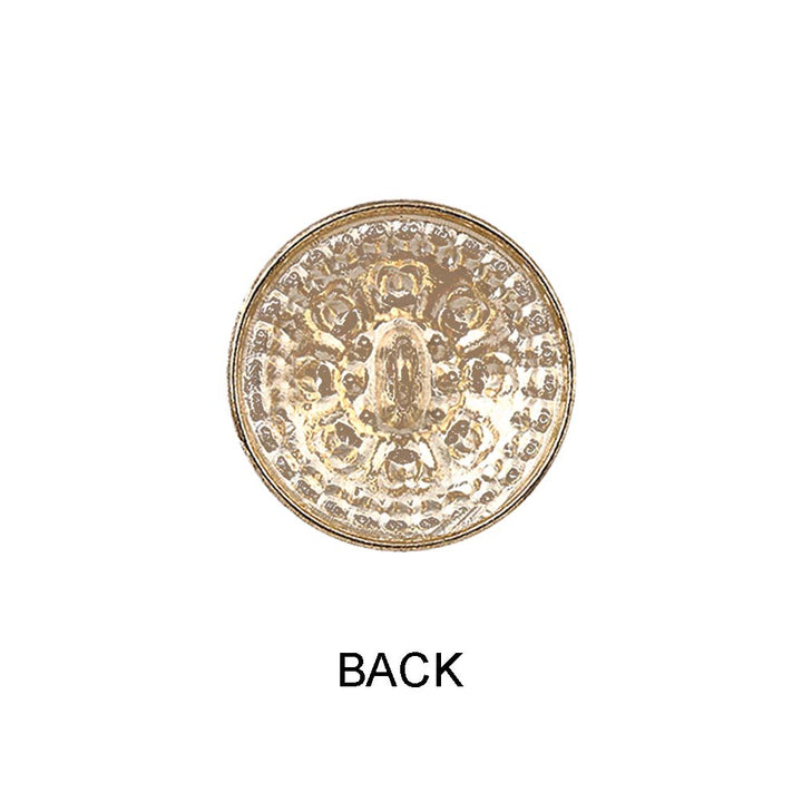 Indian Style Round Shape Lamination Enamel Metal Buttons