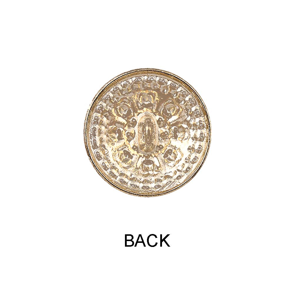 Indian Style Round Shape Lamination Enamel Metal Buttons