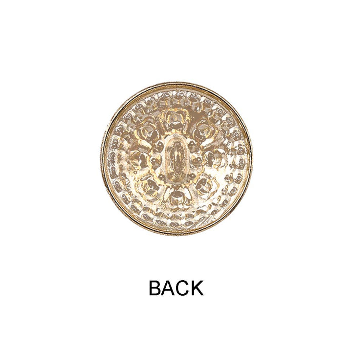 Indian Style Round Shape Lamination Enamel Metal Buttons