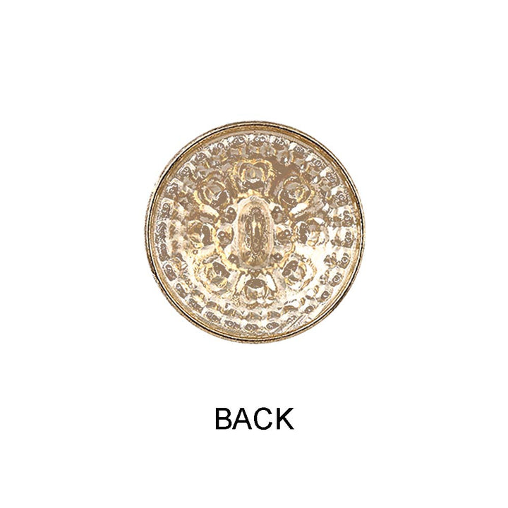 Indian Style Round Shape Lamination Enamel Metal Buttons