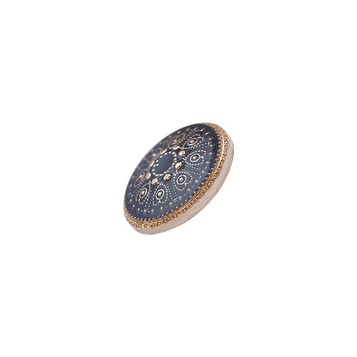 Indian Style Round Shape Lamination Enamel Metal Buttons