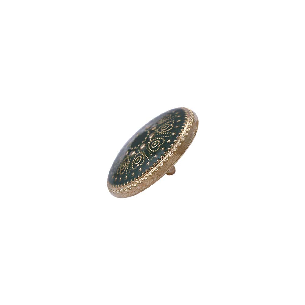 Indian Style Round Shape Lamination Enamel Metal Buttons
