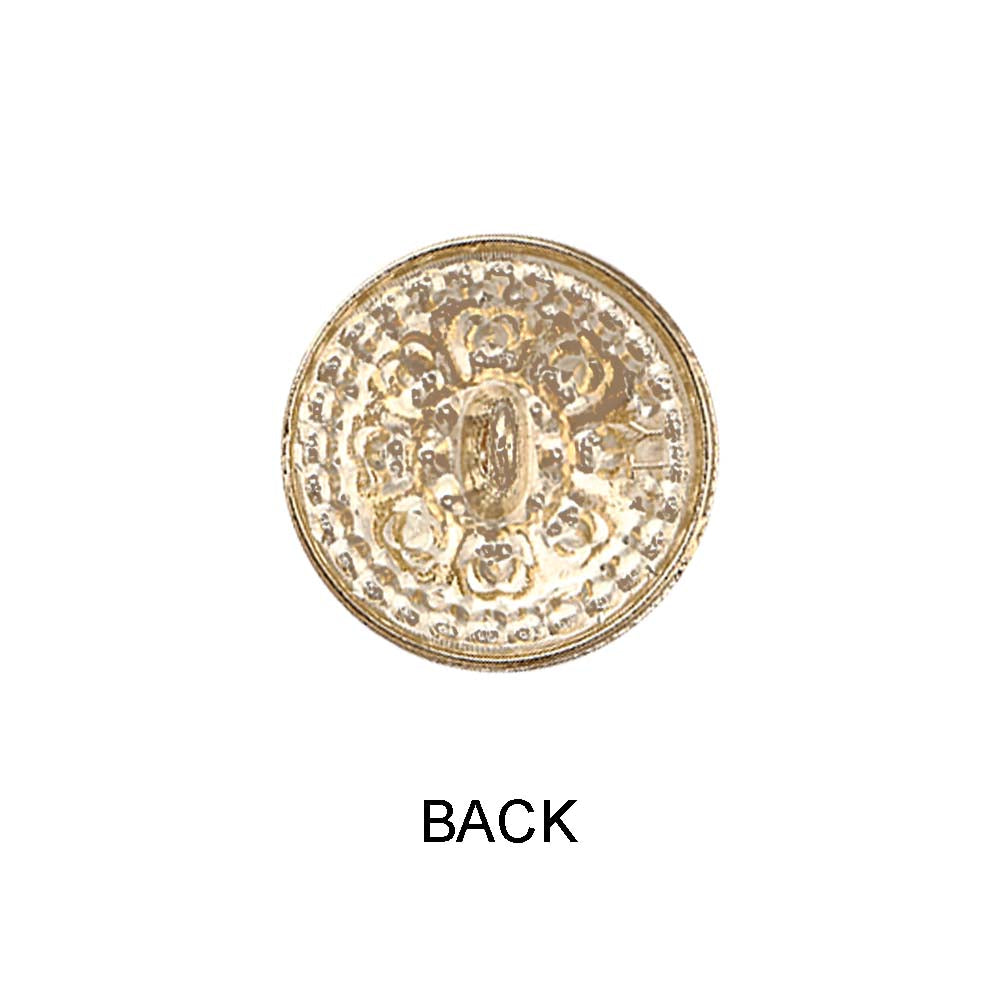 Indian Style Round Shape Lamination Enamel Metal Buttons