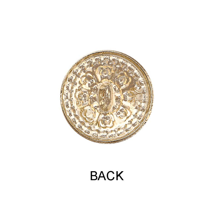 Indian Style Round Shape Lamination Enamel Metal Buttons