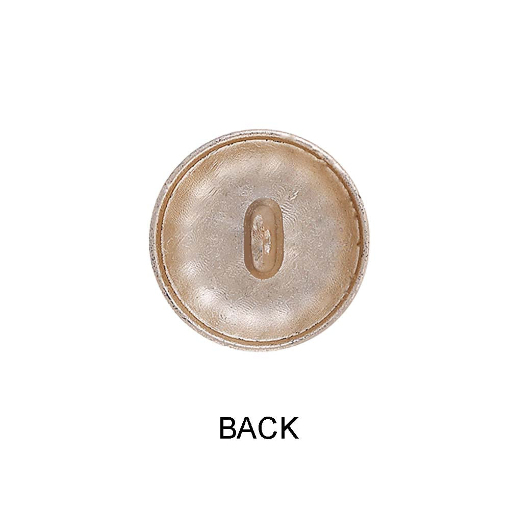 Indian Style Design Matte Gold Finish Sherwani Metal Buttons