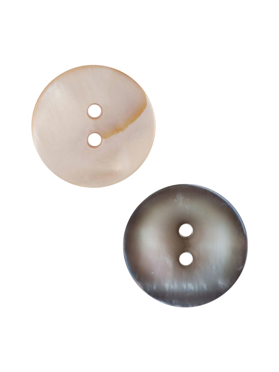 Round Shape Pearlescent Natural Marble Button