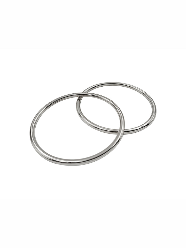 Shiny Round Shape 'O' Ring Buckle for Clothing & Belts