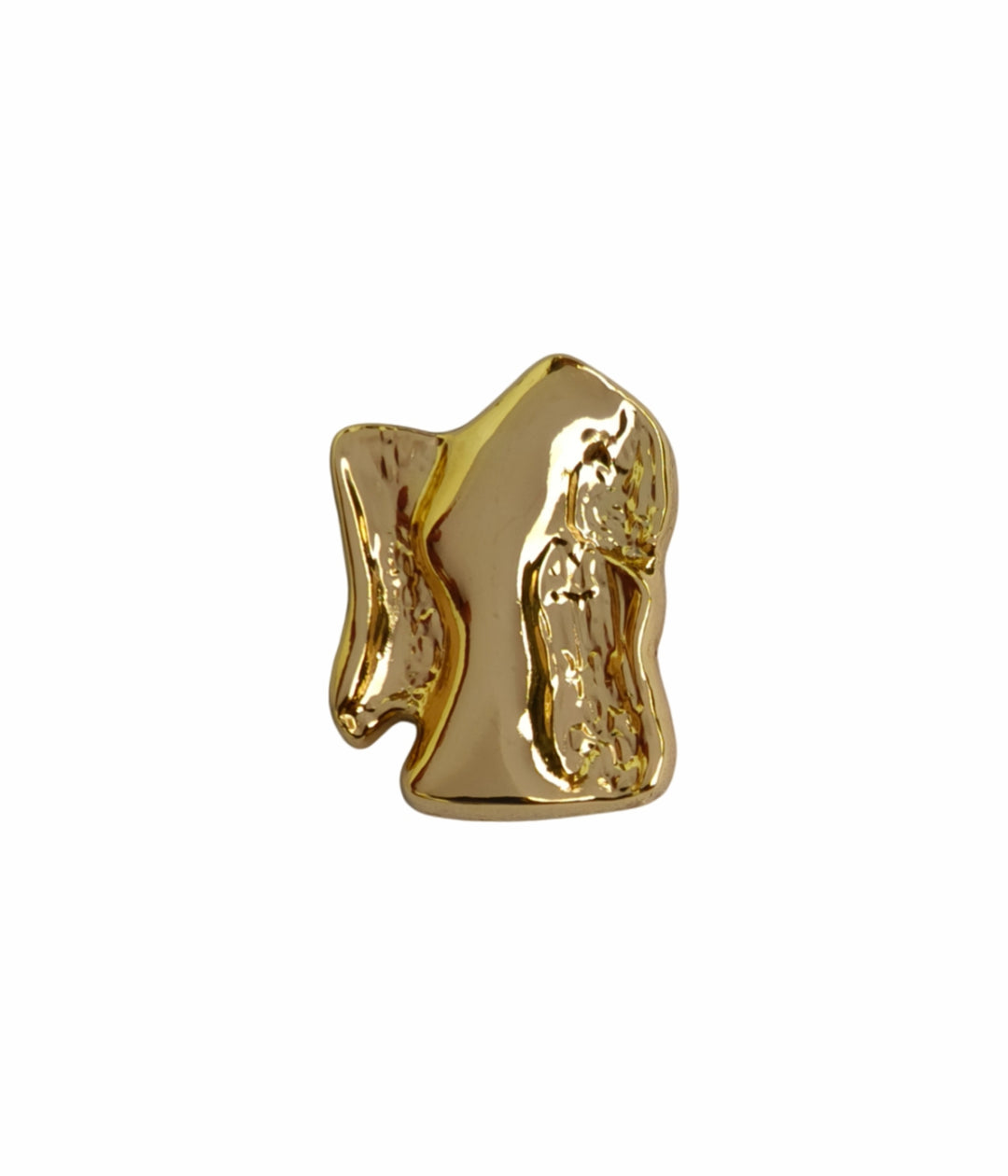 Decorative Abstract Design Shiny Finish Loop Buttons for Garments