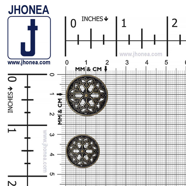 Antique Cutwork Design Buttons for Mens Ethnic Clothing