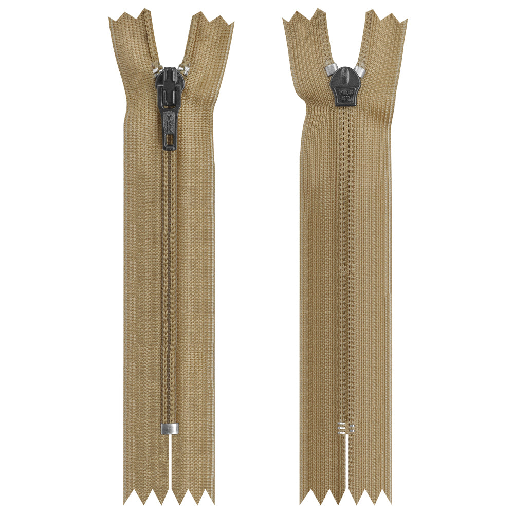 YKK- #3 Nylon Coil Pant Trousers Closed-End YKK Zipper