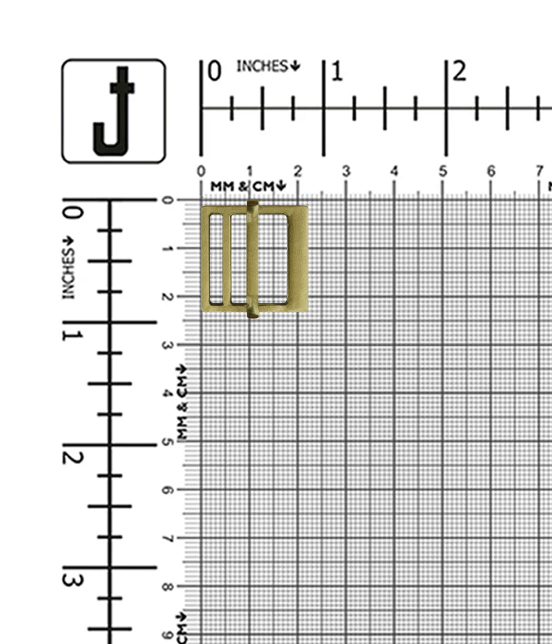 Tailor's choice Adjustable Metal Buckle with Slider for Gurkha Pants