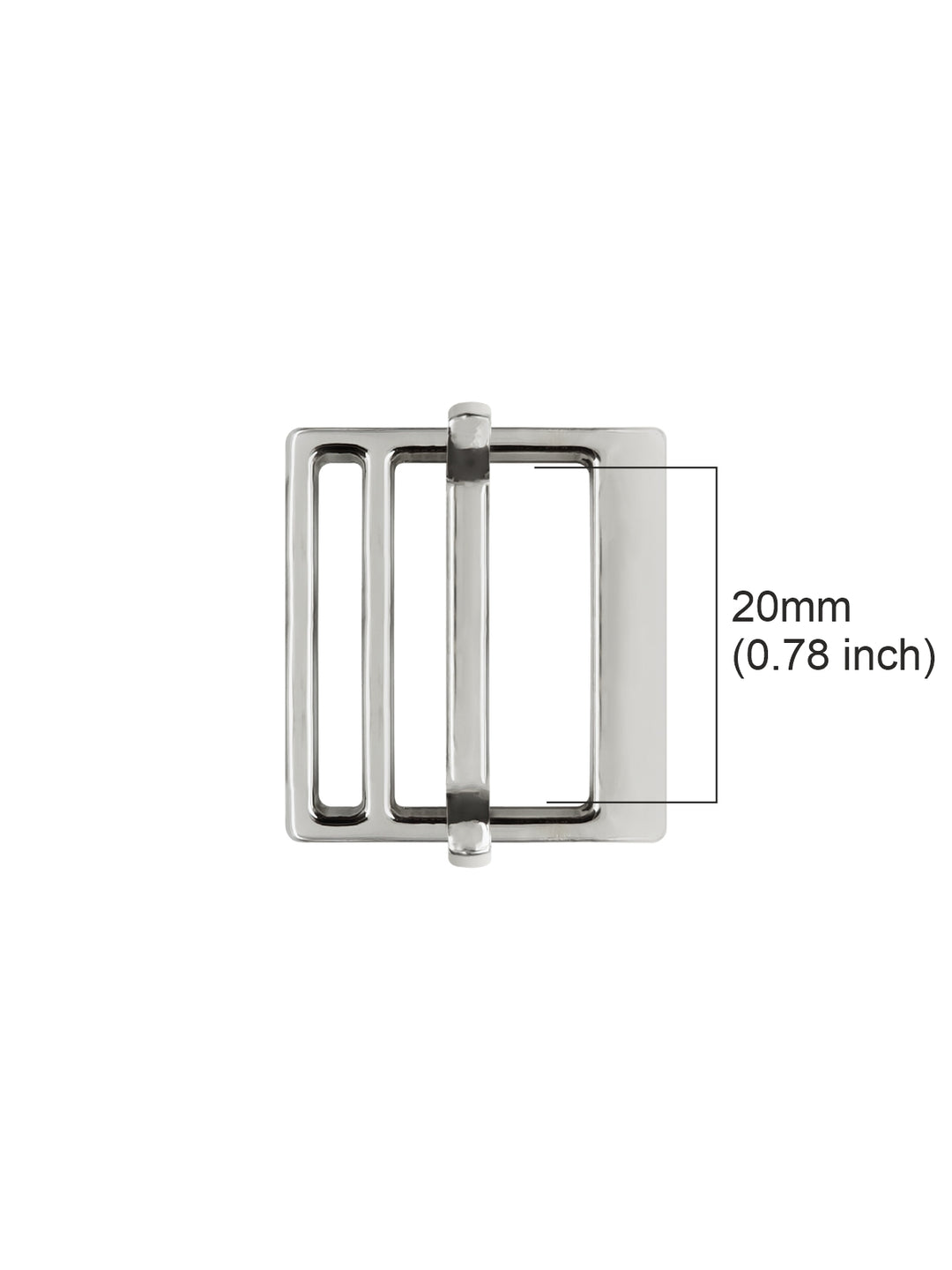 Tailor's choice Adjustable Metal Buckle with Slider for Gurkha Pants
