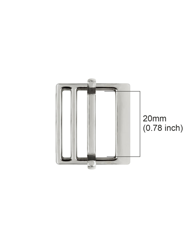 Tailor's choice Adjustable Metal Buckle with Slider for Gurkha Pants