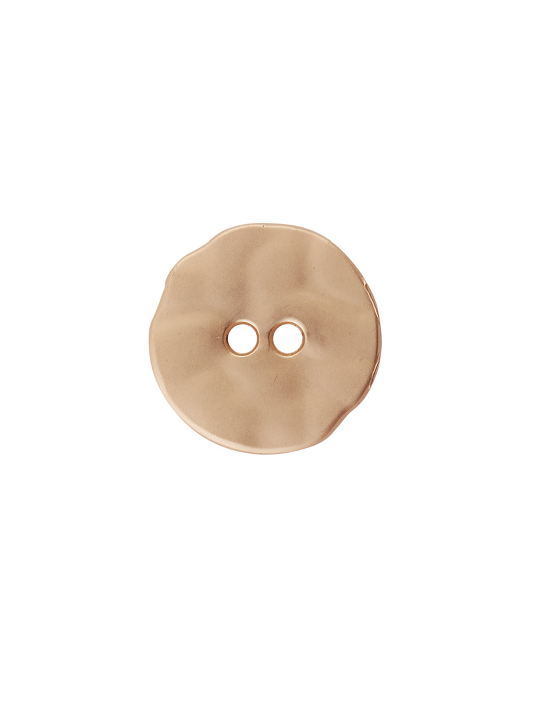 Round Shape with Uneven Edges Matte Metal Buttons