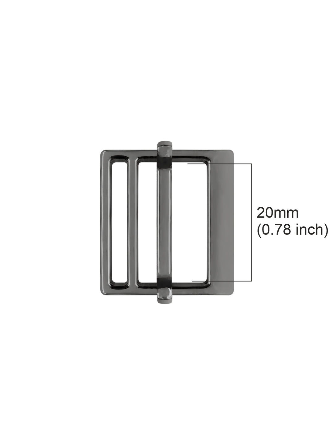 Tailor's choice Adjustable Metal Buckle with Slider for Gurkha Pants