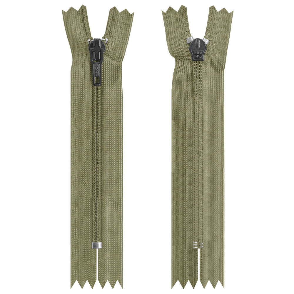 YKK- #3 Nylon Coil Pant Trousers Closed-End YKK Zipper