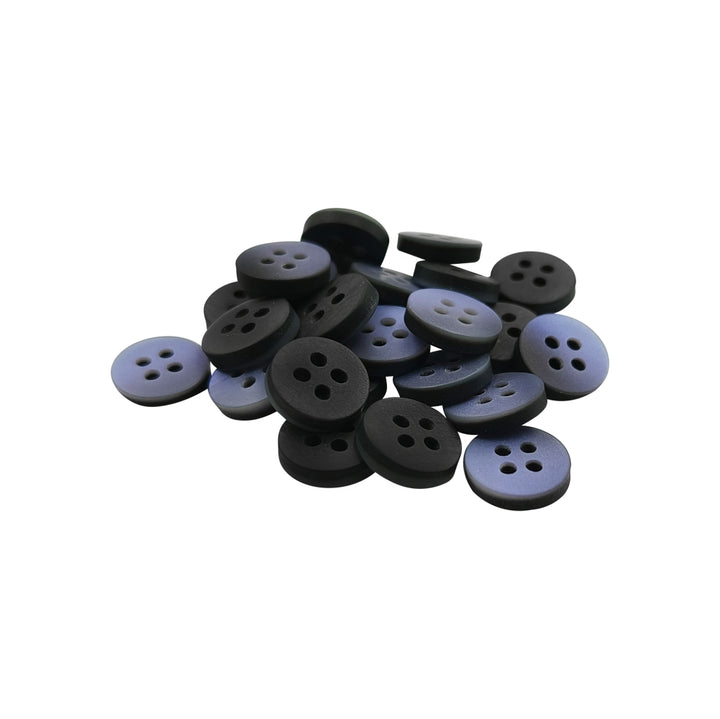 Classic Matte Finish Round Shape 4-Hole Shirt/Kurta Buttons