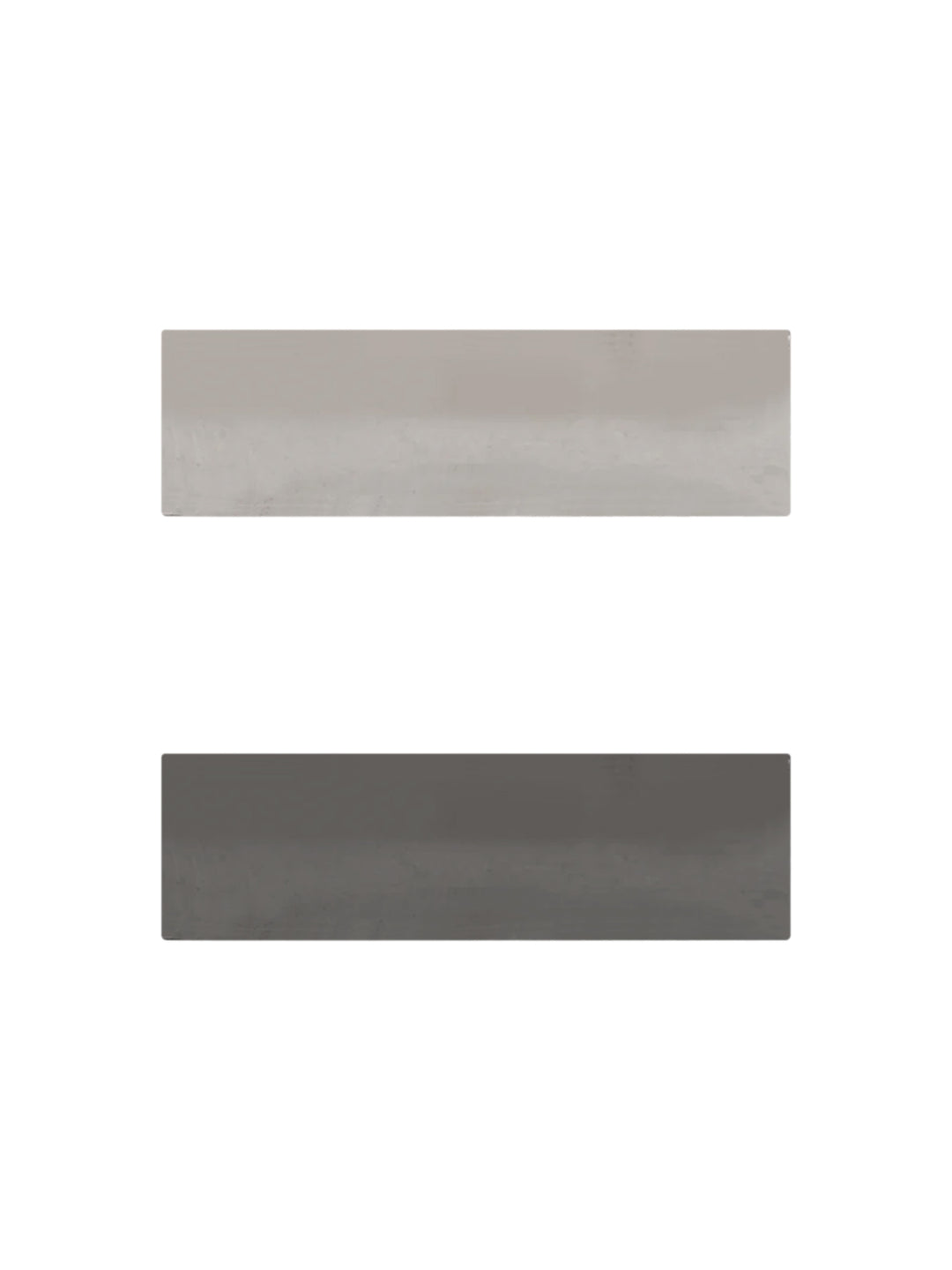 Shiny Rectangular Shape Stylish Shank Metal Button