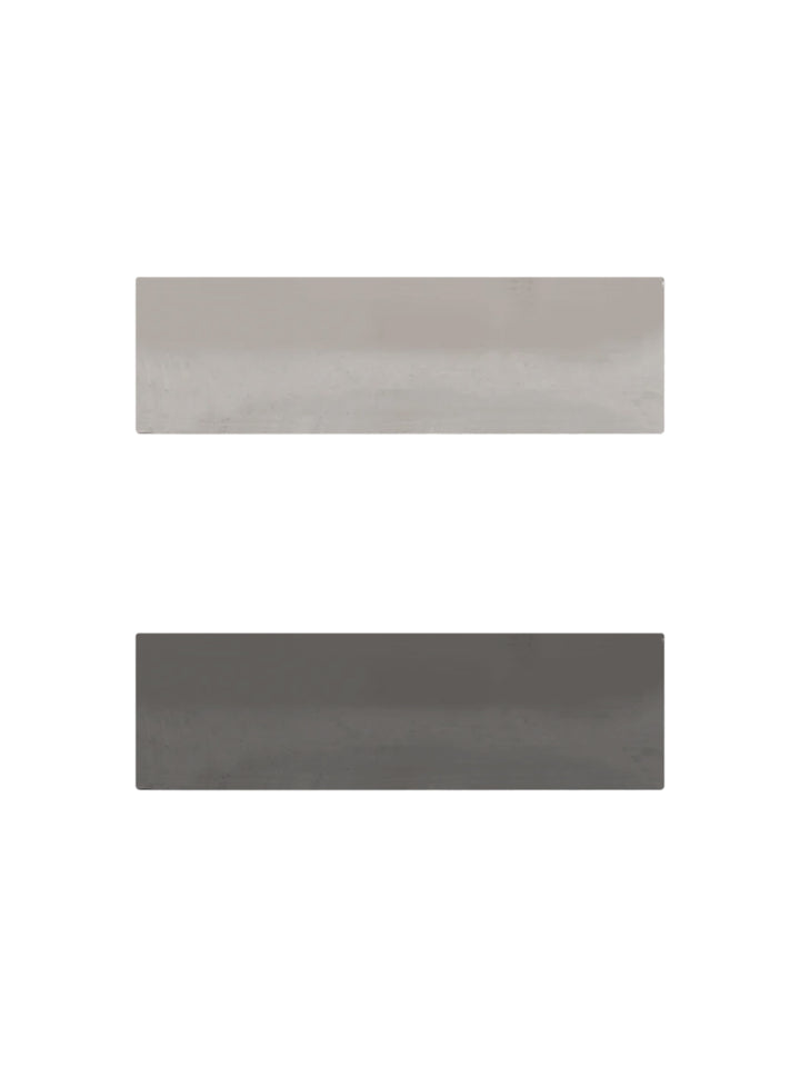 Shiny Rectangular Shape Stylish Shank Metal Button