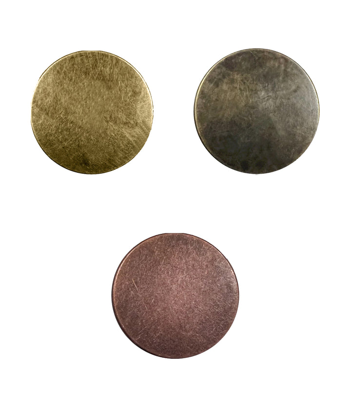 Premium Smooth Antique Surface Shirt/Coat Classic Loop Metal ButtonsPremium Smooth Antique Surface Shirt/Coat Classic Loop Metal Buttons