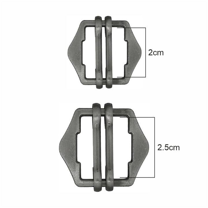 Double Webbing Adjuster Tailor's Choice Buckle for Pant/Waistcoat