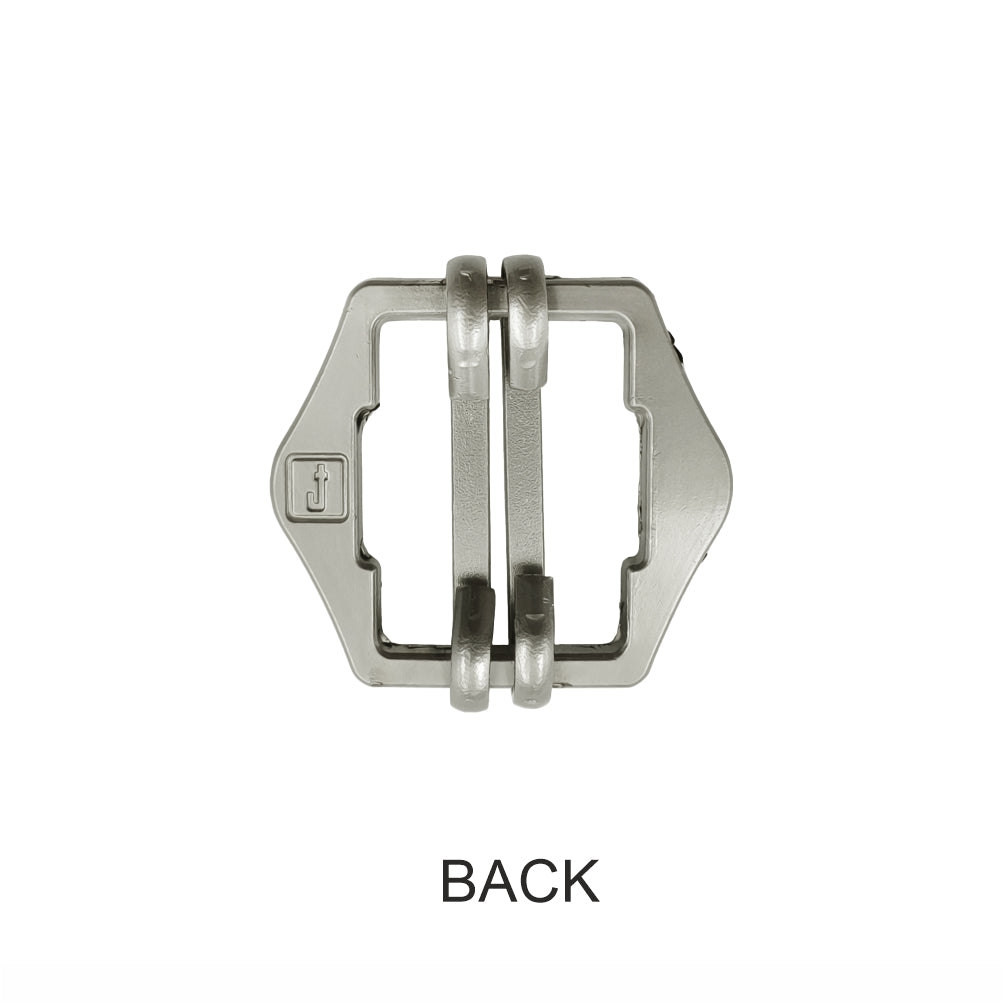 Double Webbing Adjuster Tailor's Choice Buckle for Pant/Waistcoat