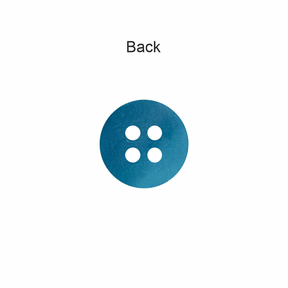 Classic Matte Finish Round Shape 4-Hole Shirt/Kurta Buttons