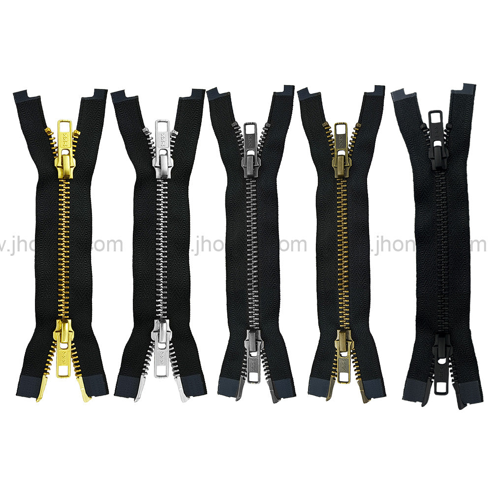 YKK #5 Teeth Premium Two Way Metal Zipper for Jackets – JHONEA