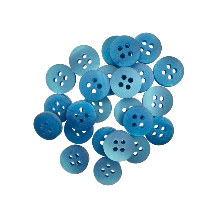 Classic Matte Finish Round Shape 4-Hole Shirt/Kurta Buttons