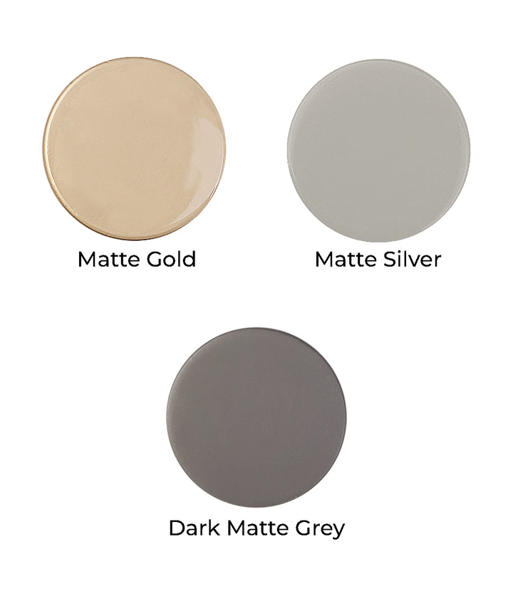 Premium Smooth Matte Surface Shirt/Coat Classic Loop Metal Buttons