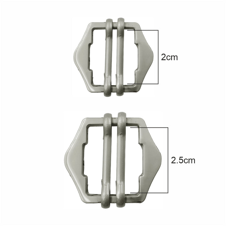 Double Webbing Adjuster Tailor's Choice Buckle for Pant/Waistcoat