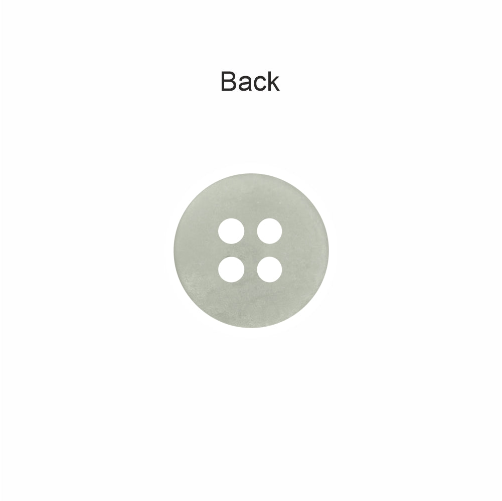 Classic Matte Finish Round Shape 4-Hole Shirt/Kurta Buttons