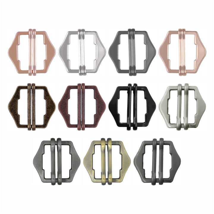 Double Webbing Adjuster Tailor's Choice Buckle for Gurkha Pant/Waistcoat