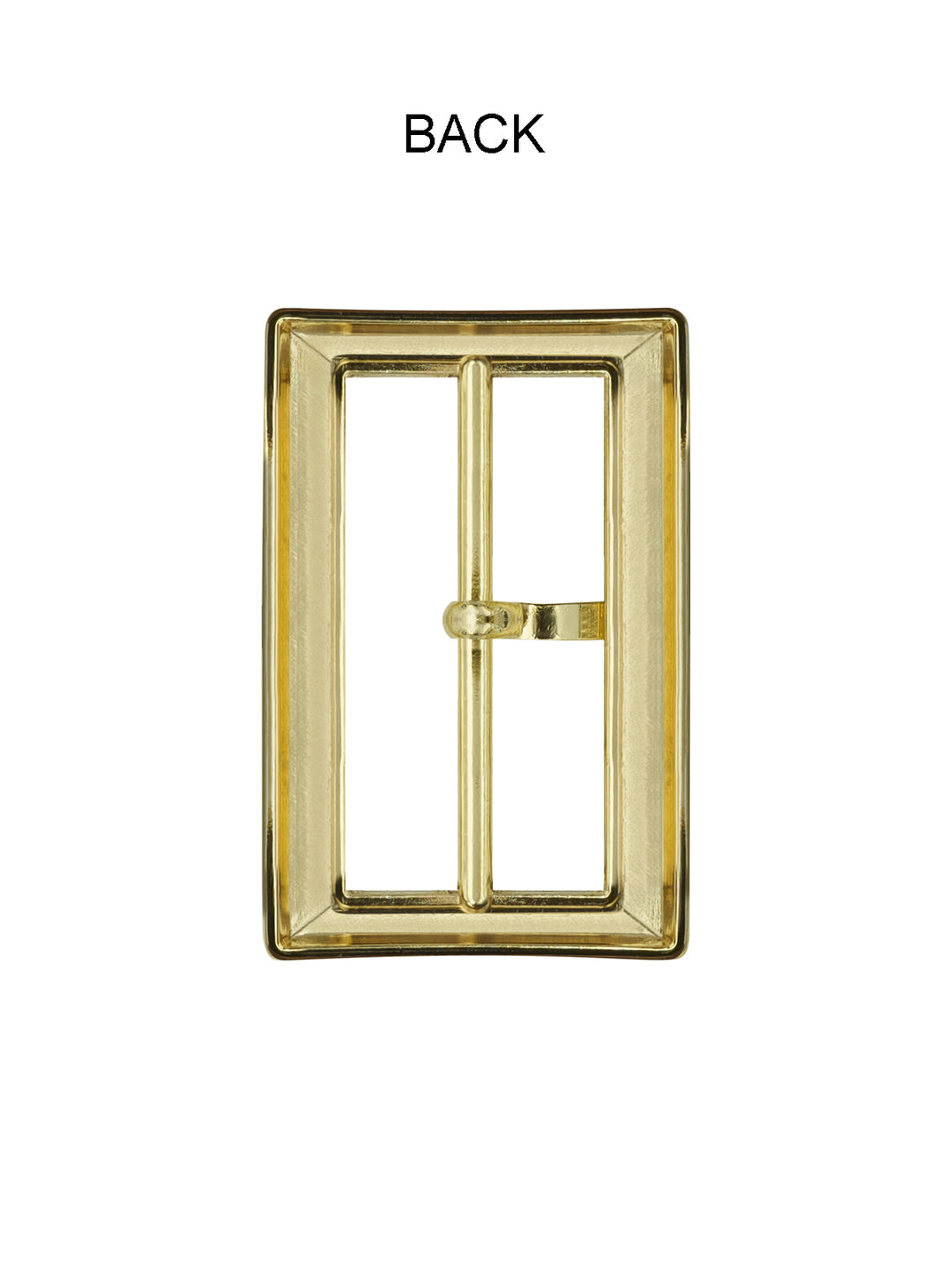 Classic and Sleek Rectangular Frame Tongue/Prong Belt Buckle