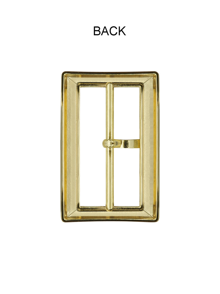 Classic and Sleek Rectangular Frame Tongue/Prong Belt Buckle