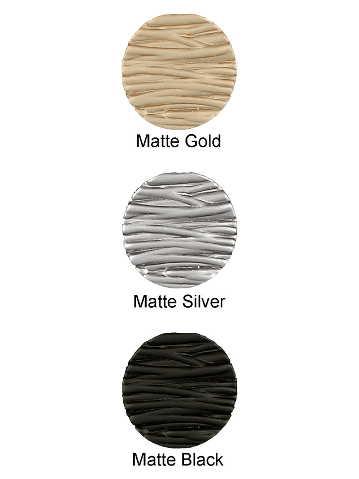 Round Shape Matte Silver Finish Classic Shank Metal Button