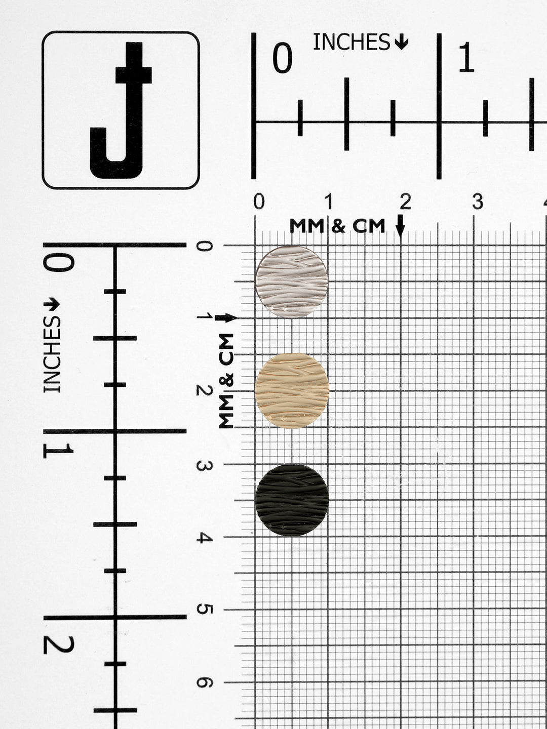 Round Shape Matte Finish Classic Shank Metal Button