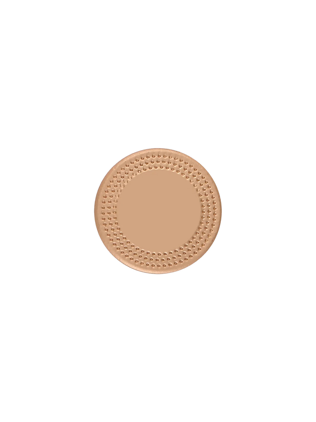 Round Shape Classic Finish Shank  Matte Gold Metal Button