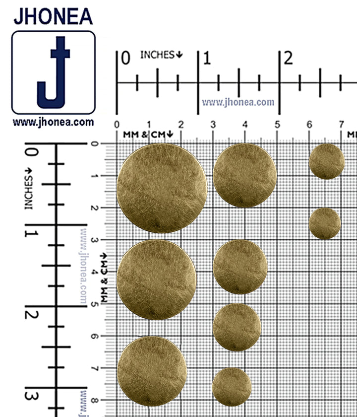 Premium Smooth Antique Surface Shirt/Coat Classic Loop Metal Buttons