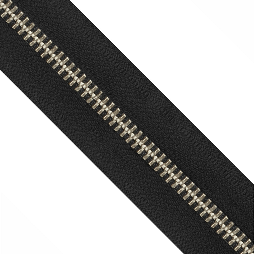YKK #5 Number Premium Quality Black Tape YKK Metal Zipper Rolls