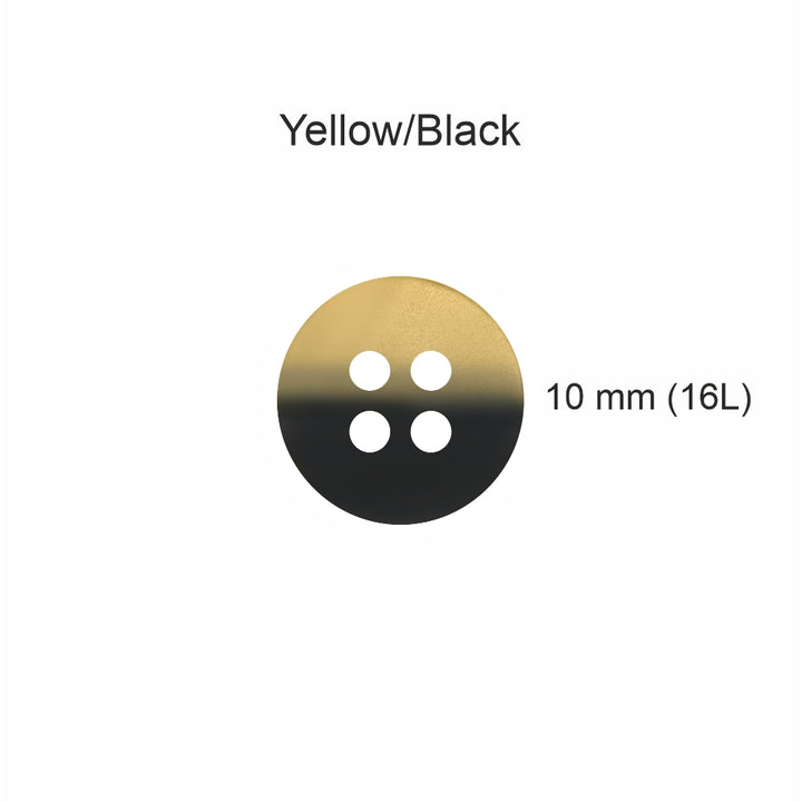 Classic Matte Finish Round Shape 4-Hole Shirt/Kurta Buttons