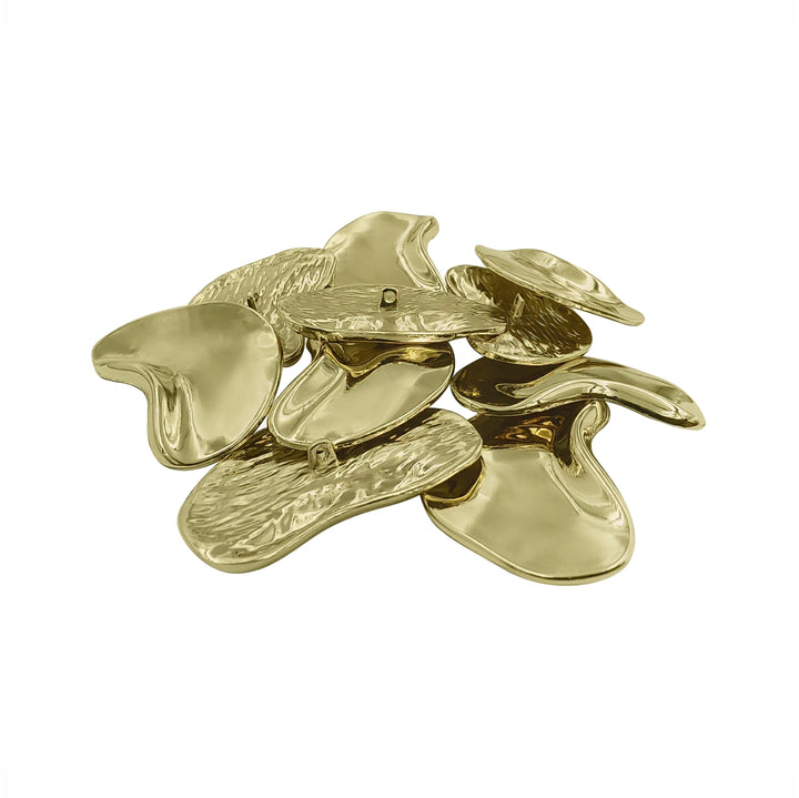 Super Classy 50mm(80L) Shiny Finish Metal Loop Buttons