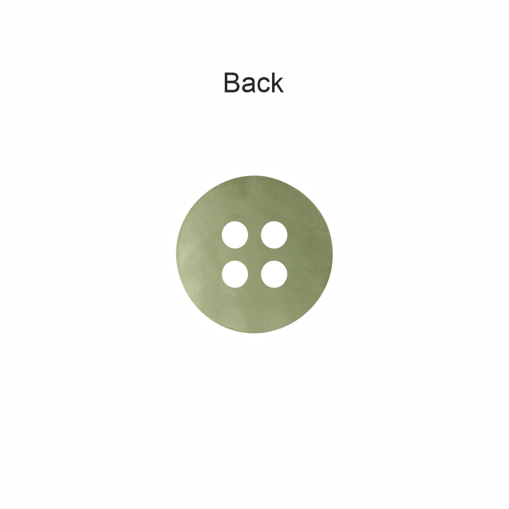 Classic Matte Finish Round Shape 4-Hole Shirt/Kurta Buttons