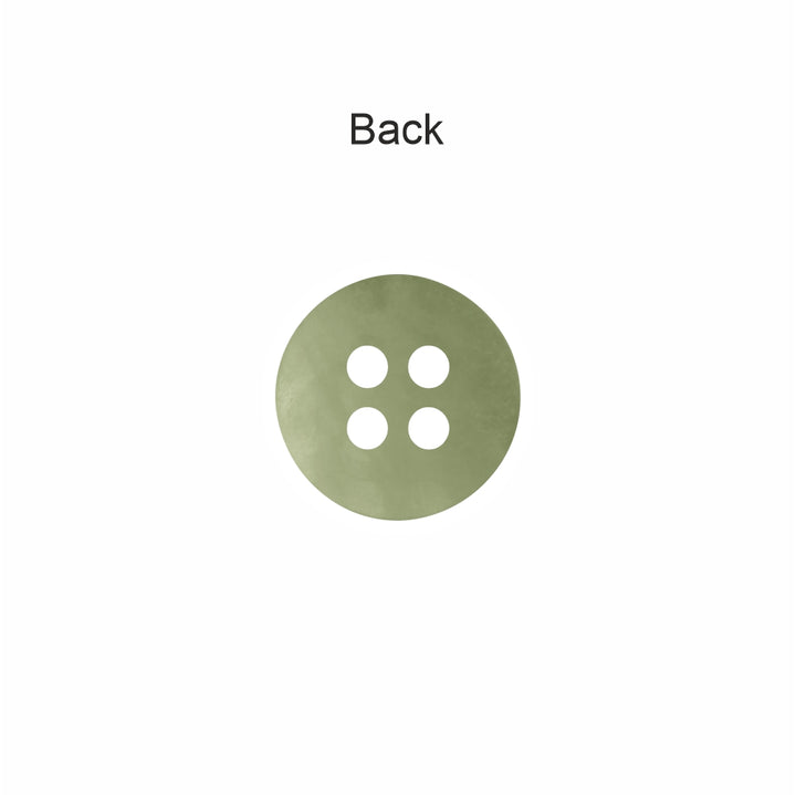 Classic Matte Finish Round Shape 4-Hole Shirt/Kurta Buttons