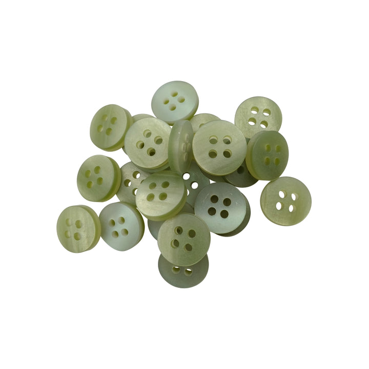 Classic Matte Finish Round Shape 4-Hole Shirt/Kurta Buttons