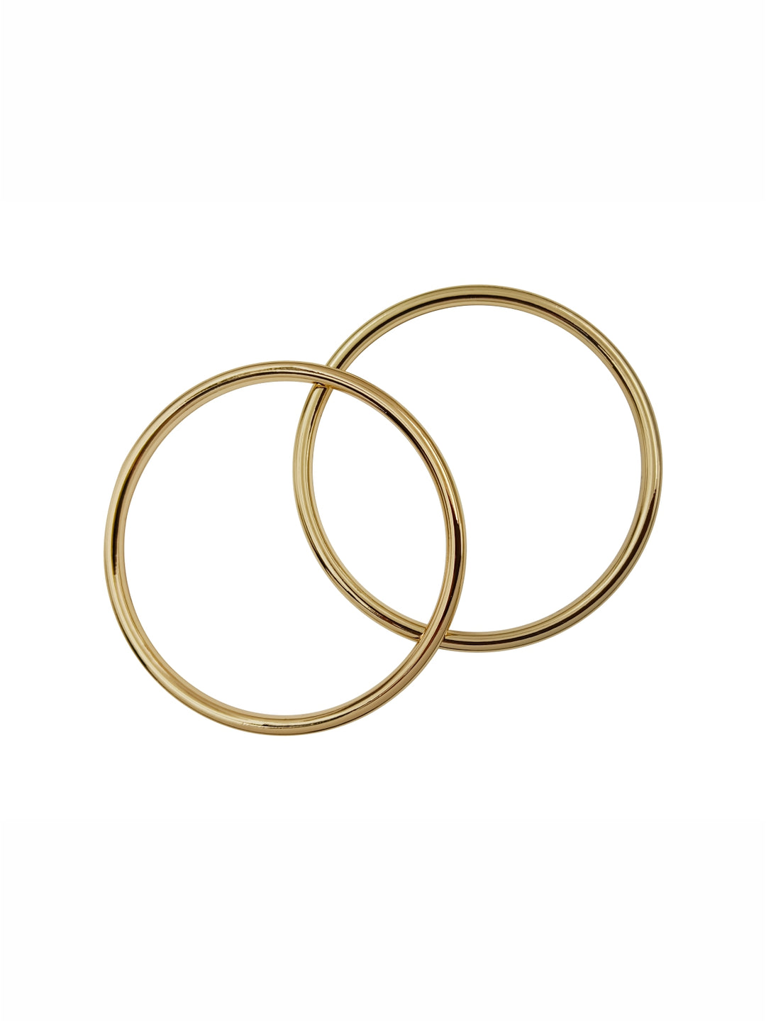 Shiny Round Shape 'O' Ring Buckle for Clothing & Belts